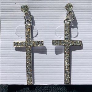 Cross earrings